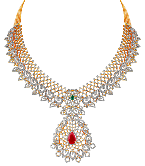 Hari Teja in polki jewellery by TBZ - Indian Jewellery Designs